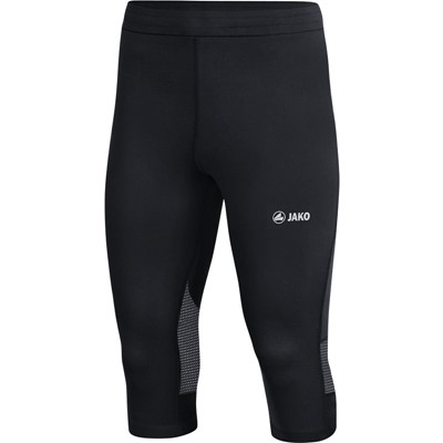 Capri tight Run 2.0 zwart-wit kids
